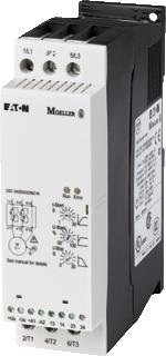 EATON DS7 SOFTSTARTER 7.5KW BIJ 400V 16A BIJ 40 GRADEN US: 24V VAC US: 24V DC GESTUURDE FASEN: 2