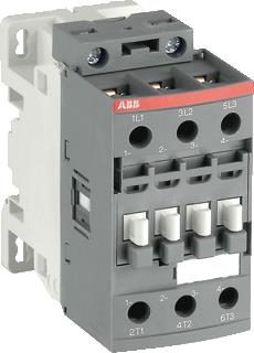 ABB MAGNEETSCHAKELAAR 3P AC3-38A-18-5KW-400V-HULPCONTACT 0 SPOELSPANNING 48-130VAC-50-60HZ-48-130VDC-SPOELCODE 12 