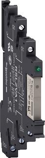 SCHNEIDER ELECTRIC HARMONY RELAIS + VOET MET LED EN BESCHERMINGSCIRCUIT 12V AC/DC