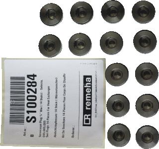 REMEHA QUINTA SOLO EN ANDERE SERIES SERVICESET PLUG 3/4 WW 14 STUKS