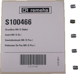 REMEHA QUINTA COMBI EN ANDERE SERIES DRAADBUS M4 5 STUKS