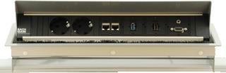 OCS DT 230-CAT5E-VGA-HDMI-USB TAFELUNIT 55-10-060 