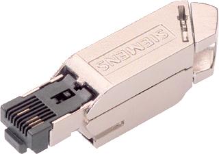 SIEMENS SIMATIC NET IE FC RJ45 PLUG 145 RJ45 FEMALE CONNECTOR WITH RUGGED METAL HOUSING AND FC CONNECTING ME 