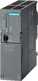 SIEMENS SIMATIC S7-300 CPU 315-2DP CPU WITH MPI INTERFACE INTEGRATED 24 V DC POWER SUPPLY 256 KBYTE WORKING 