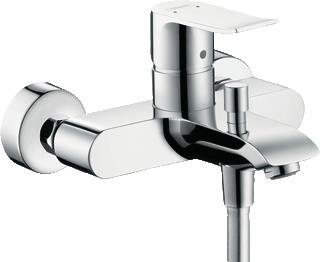 HANSGROHE METRIS OPBOUW BADMENGKRAAN CHROOM 