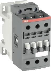 ABB MAGNEETSCHAKELAAR 4P AC1-45A-690V-HULPCONTACT 0 SPOELSPANNING 24-60VAC-50-60HZ-20-60VDC LAAGSPOELVER-