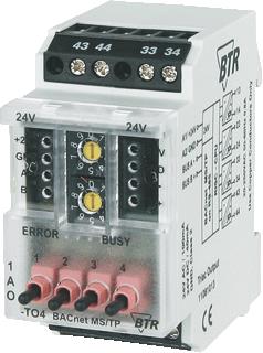 METZ CONNECT BTR BMT-TO4 BACNET MS-TP 