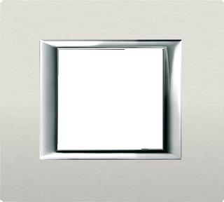 LEGRAND AXOLUTE AFDEKRAAM GEBORSTELD ALUMINIUM RECHT 2M