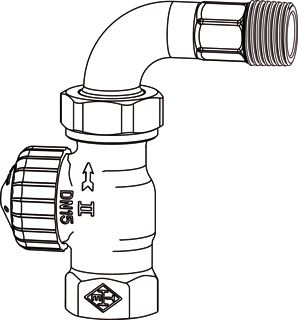 HEIMEIER V-EXACT II VOORINSTELBARE THERMOSTATISCHE RADIATORKRAAN 1/2