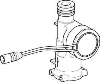 GEBERIT WATERKRACHT GENERATOR T.B.V. INFRA ROOD AUTOMATISCHE WASTAFELKRAAN 242571001