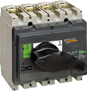 SCHNEIDER ELECTRIC COMPACT LASTSCHEIDER COMPACT INS250-200A 4P LASTSCHEIDER ZWART 