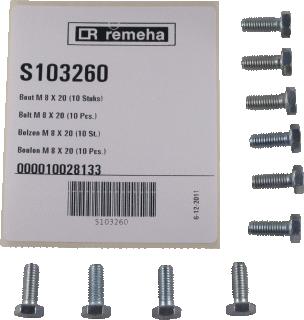 REMEHA BOUT M8X20-