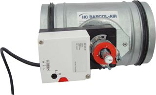 HC BARCOL-AIR LUCHTKLEP 230V 450MM 