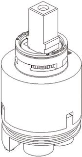 IDEAL STANDARD ONDERDEEL VOOR KRAAN CARTRIDGE AXION