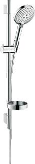 HANSGROHE RAINDANCE SELECT S 120 ECOSMART/UNICA'S GLIJSTANGSET 65 CM BESTAANDE UIT HANDDOUCHE GLIJSTANG 65CM EN ZEEPSCHAAL CHROOM 