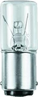 WERMA GLOEILAMP ZONDER REFLECTOR KLEURLOOS DIAMETER 16MM 5W LAMPSPANNING 30V VOET OVERIG TOTALE LENGTE 42MM