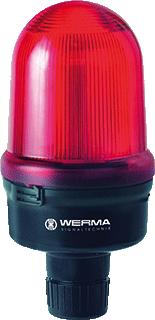WERMA PERMANENTE LAMP RM 12-250VAC/DC ROOD 