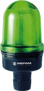 WERMA PERMANENTE LAMP RM 12-250VAC/DC GROEN 