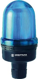 WERMA PERMANENTE LAMP RM 12-250VAC/DC BLAUW 