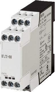 EATON EMT6 THERMISTORRELAIS VOEDINGSSPANNING: 24-240VAC/DC ZONDER HERINSCHAKELVERGRENDELING VOEDINGS-EN FOUT-LED-INDICATIE 