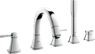 GROHE GRANDERA 5-GATS BADRANDCOMBINATIE CHROOM 