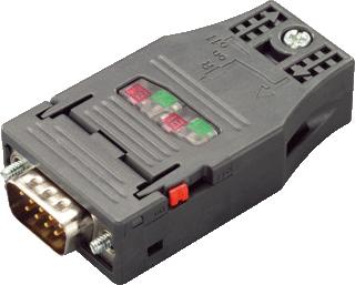 SIEMENS PB FC RS 485 PLUG 180 PB-PLUG WITH FASTCONNECT CONNECTOR AND AXIAL CABLE-OUTLET F. INDUSTRY PC S 