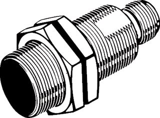 OMRON M8 N-AFGESCHERMD SN: 4 MM RVS L: 27(39) MM 12-24 VDC NPN NO M8 CONNECTOR 3-POLIG 