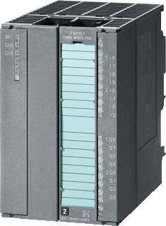 SIEMENS SIMATIC S7-300 FM 351 POSITIONING MODULE FOR RAPID/ CREEP FEED DRIVE INCL. CONFIG. PACKAGE ON CD 