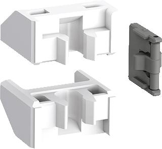 ABB MECHANISCHE VERGRENDELING T-B-V-MAGNEETSCHAKELAAR AF09 T-M AF38 INCLUSIEF 2 FIXING CLIPS BB4-