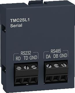 SCHNEIDER-ELECTRIC MODICON M221 1 SERIAL LINE COMMUNICATIE UITBREIDING CARTRIDGE M221 CONN.: RS485 EN RS232 MODBUS MASTER/SLAVE 