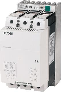 EATON SOFTSTARTER NETSPANNING 200-480VAC(50/60HZ) STUURSPANNING 24VAC/DC THYRISTOREN IN TWEE FASEN VERMOGEN 110KW 200A. 