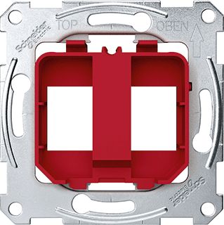 SCHNEIDER ELECTRIC DRAAGPLAAT VOOR STEEKVERBINDER MODULAR JACK M ROOD 