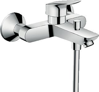 HANSGROHE LOGIS EENGREEPS OPBOUW BADMENGKRAAN