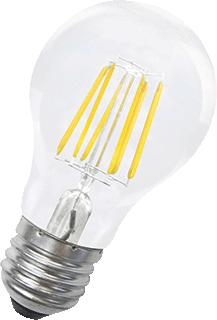 BAILEY LED FILAMENT A60 E27 240V 6W 2700K LED-LAMP HELDER WARMWIT 25000U 600LM L 105MM 