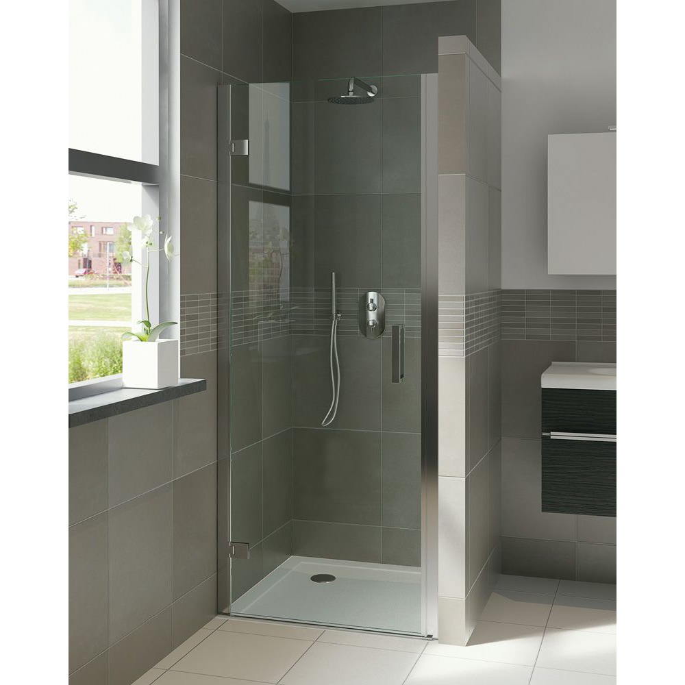 bruynzeel module draaideur voor nis 80x210cm glans aluminium profiel ... bruynzeel module draaideur voor nis 80x210cm glans aluminium profiel ...