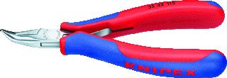 KNIPEX 3542 VLAKBEKTANG TOTALE LENGTE 115MM GREEPUITVOERING 2-COMPONENTEN GEISOLEERD GEWICHT 74G