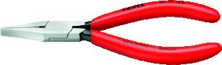 KNIPEX VLAKBEKTANG TOTALE LENGTE 125MM GREEPUITVOERING GEDOMPELD KUNSTSTOF GEISOLEERD GEWICHT 76G 