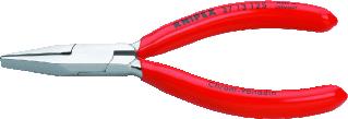 KNIPEX VLAKBEKTANG TOTALE LENGTE 125MM GREEPUITVOERING GEDOMPELD KUNSTSTOF GEISOLEERD GEWICHT 71G 