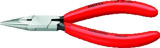 KNIPEX VLAKBEKTANG TOTALE LENGTE 125MM GREEPUITVOERING GEDOMPELD KUNSTSTOF GEISOLEERD GEWICHT 74G