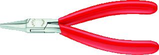 KNIPEX VLAKBEKTANG TOTALE LENGTE 115MM GREEPUITVOERING GEDOMPELD KUNSTSTOF GEISOLEERD GEWICHT 61G 