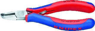 KNIPEX KOPKNIPTANG LENGTE 120MM GEISOLEERD MAX. KNIPDIAM. ZACHTE DRAAD 1.5MM NORM DIN ISO 9654 