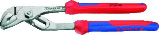 KNIPEX 8905 WATERPOMPTANG LENGTE 250MM SCHARNIER GLIJSCHARNIER GEISOLEERD GREEPUITVOERING 2-COMPONENTEN OPPERVLAKTEBESCHERMING VERCHROOMD MAX. BEKOPENING 34MM 