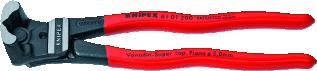 KNIPEX KOPKNIPTANG LENGTE 200MM GEISOLEERD MAX. KNIPDIAM. ZACHTE DRAAD 6MM MAX. KNIPDIAM. HALF HARD DRAAD 4MM MAX. KNIPDIAM. HARDE DRAAD 3.5MM MAX. KNIPDIAM. PIANODRAAD 3MM 