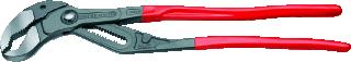 KNIPEX COBRA XXL PIJP-EN WATERPOMPTANG MET KUNSTSTOF BEKLEED GRIJS GEATRAMENTEERD GEPOLIJST 560 MM