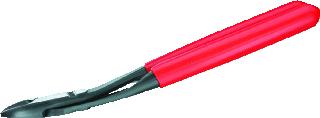 KNIPEX 7421 ZIJKNIPTANG LENGTE 250MM GEISOLEERD KRACHTZIJKNIPTANG OPPERVLAKTEBESCHERMING ZWART GEATRAMENTEERD GEWICHT 390G MAX. KNIPDIAM. HALF HARD DRAAD 4.6MM MAX. KNIPDIAM. HARDE DRAAD 3.5MM MAX. KNIPDIAM. PIA