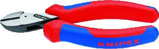 KNIPEX X-CUT COMPACTE ZIJSNIJTANG GROTE KRACHTOVERBRENGING GEPOLIJST 160 MM SNIJKANT MET FACET