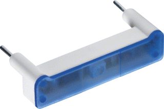 HAGER BERKER LED-ELEMENT 230 V BLAUW VOOR PERMANENTE VERLICHTING BERKER W.1 