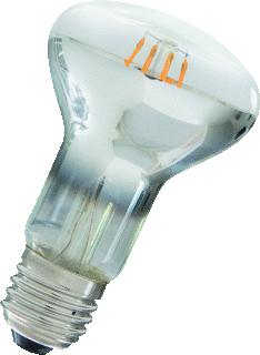 BAILEY LED FILAMENT R63 E27 240V 4W 2700K LED-LAMP REFLECTOR HELDER WARMWIT 25000U 450LM L 102MM 