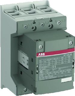 ABB AF140 MAGNEETSCHAKELAAR 3P AC3-140A-75KW-400V-HULPCONTACT 0M-0V SPOELSPANNING 48-130VAC-50-60HZ-48-130VDC SPOELCODE 12