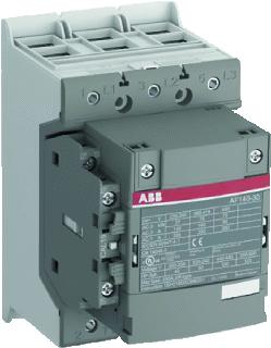 ABB AF140 MAGNEETSCHAKELAAR 3P AC3-140A-75KW-400V-HULPCONTACT 1M-1V SPOELSPANNING 250-500VAC-50-60HZ-250-500VDC SPOELCODE 14